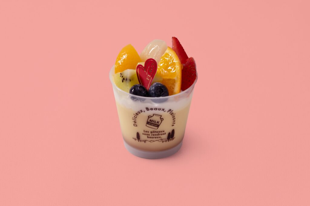 プリンアラモード