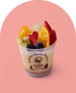 プリンアラモード